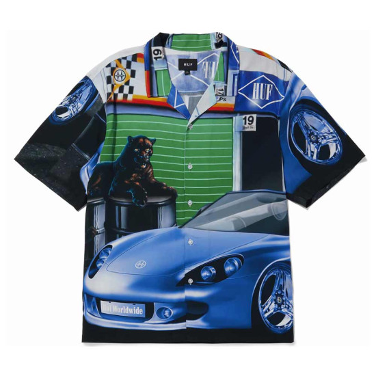 Huf Ανδρικό πουκάμισο Trophy Resort Shirt